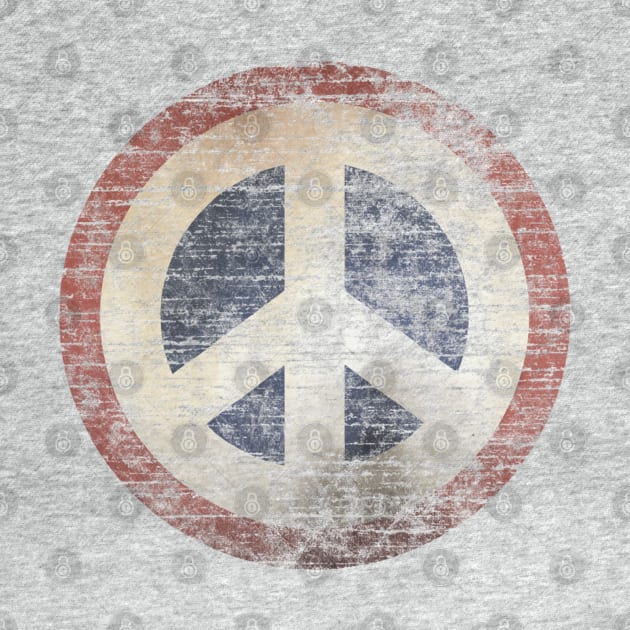 RETRO PEACE SIGN by BG305